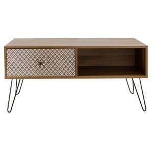 Set dormitor studenti canapea, comoda TV si masuta de cafea, 3 buc, Travis Boho, Antracit, 175x83x74 cm - Img 10