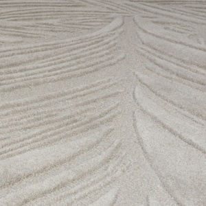Szőnyeg leveles mintával, Flair Rugs, Lino, szürke, 200x290 cm - Img 4
