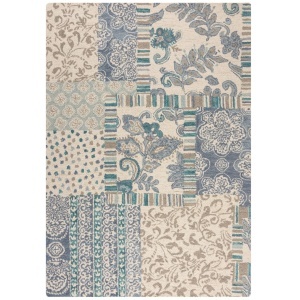 Szőnyeg patchwork, Flair Rugs Eloise, kék, 160x230 cm - Img 2