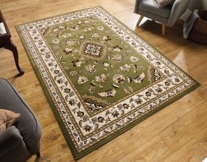 Szőnyeg, Sherborne, Flair Rugs, zöld, 120X170 cm