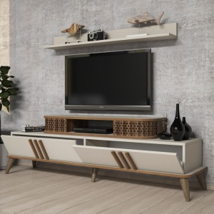 TV-szekrény, Eylül, Krém - Img 2