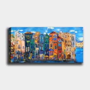 Vászonkép YTY233816548, többszínű, 50x120 cm - Img 2
