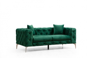 2-személyes kanapé, Como, zöld - Img 4