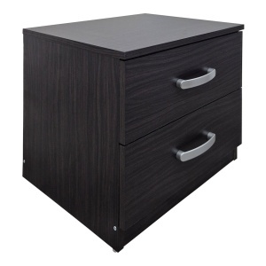 3 darabos hálószoba bútor szett ágykerettel és éjjeliszekrénnyel, Athos, wenge, 150x206.5x96 cm - Img 3