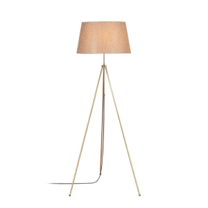 Állólámpa, Tripod - 4062, vintage, világosbarna - Img 2