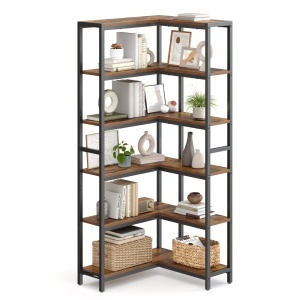Biblioteca Barnet, Maro rustic, 102x24x175.2 cm