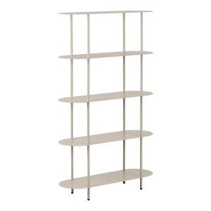 Biblioteca Rieti, Bej, 90x31x150 cm - Img 3