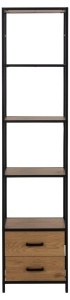 Biblioteca Seaford, Natural, 185x42x35 cm - Img 3