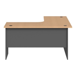 Birou coltar Fesialo, Antracit, 150x150x75 cm - Img 3