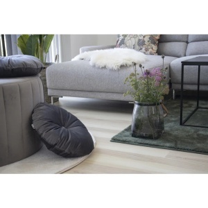 Blana decorativa de miel, Alb, 85x50x5 cm - Img 2