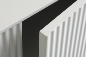 Cabinet PALMA, Gri deschis, 40x125x100 cm