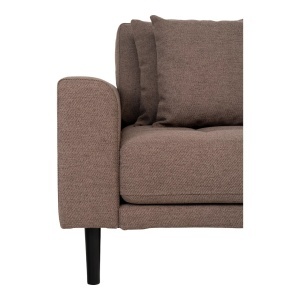 Canapea lounge Lido dreapta, Maro, 170x92x290x76 cm