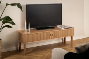 Comoda TV Langley, Natural, 45x140x40 cm - Img 3