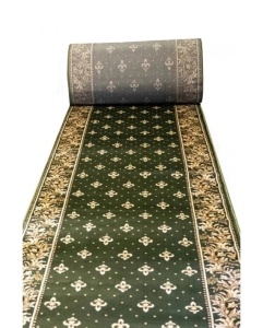 Covor biserica Traversa, Lotos, Verde, 80x1700 cm, Delta 15033 310 - Img 2