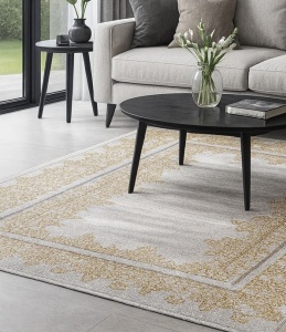 Covor, Iris, Gri auriu, 80x150 cm, Delta Iris 28029