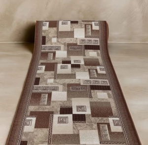 Covor Traversa, Print, Maro, 80x400 cm, Delta 1733