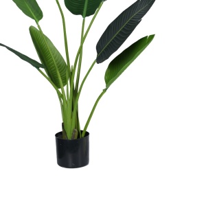 Dísznövény, Palm tree, Pako World, fekete, 120 cm magas - Img 3
