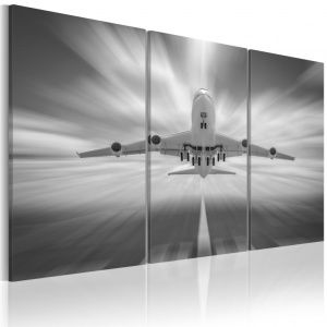 Festmény Towards the clouds - triptych, 120x80 cm