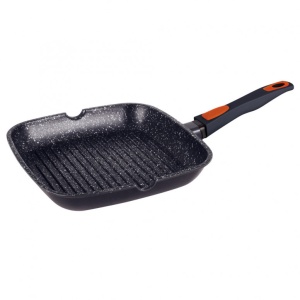 Grill serpenyő levehető fogantyúval, BH/1105N, 28 cm