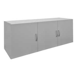 Háromajtós ruhásszekrény, Alvia, fehér, 51x150x60 cm