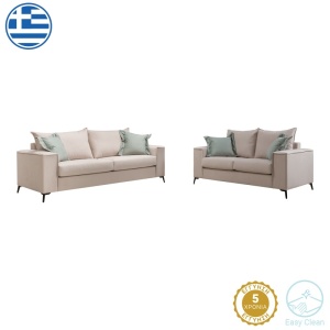 Kétszemélyes kanapé szett 2 db, Verona x2, Pako World, világoszöld, 225x93x100 cm