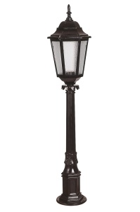 Kültéri állólámpa, Baraka, fehér, 106x23 cm