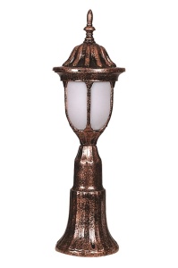 Kültéri fali lámpa, 68178, barna, 55x16 cm