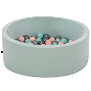 Labdamedence, Bubble Pops v9, menta, 85x85x30 cm