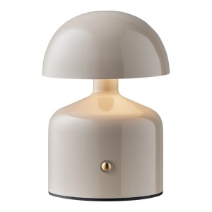Lampa de masa Aulla, Gri, 10x10x13.5 cm - Img 4