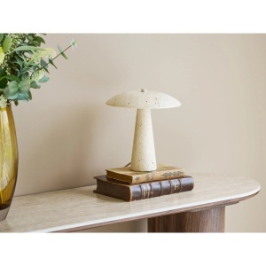 Lampa de masa Consett, Natural, 23x23x25.5 cm - Img 3