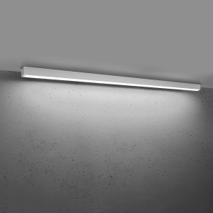 LED-es csillár, Pinne, 4000K, fehér, 150x6x6 cm - Img 3
