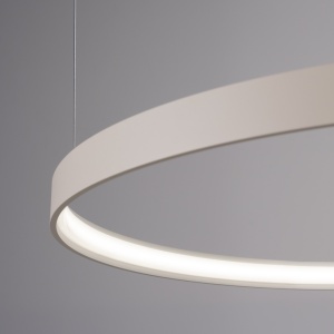 LED-es csillár, Rio 55, 4000K, bézs, 55x55x150 cm - Img 5