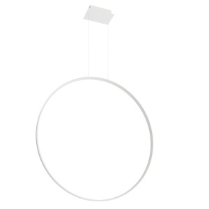 LED-es függőlámpa 3000K, Rio, fehér, 110x16x150 cm