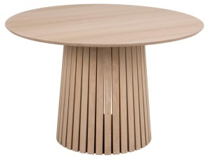 Masa dining Christo, Alb, 75x120x120 cm - Img 6