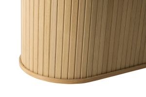 Masa dining NOLA, Stejar deschis, 95x75x180-230 cm