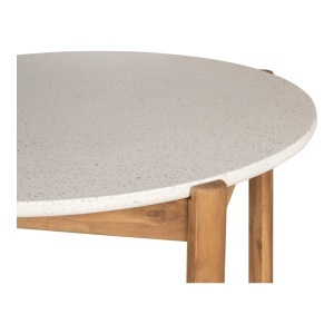 Masa dining Terracina, Natural, 120x120x76 cm - Img 3
