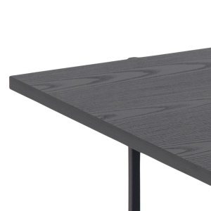 Masuta de cafea Angus, Negru, 40x115x60 cm - Img 8