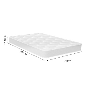 Matrac egyoldalas, Fix Pad Chic Strom, 18-19 cm, 120x200 cm - Img 6