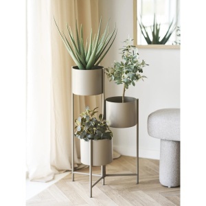 Planta decorativa artificiala, Verde, 22x22x35 cm - Img 2