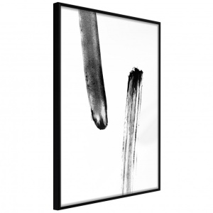 Poszter fekete kerettel, ""Braking Distance"", 30x45 cm