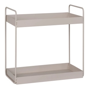 Raft dublu de sine statator Rabo, Nisip , 15x30x31 cm