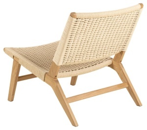 Scaun Carson, Alb, 72x64x79 cm - Img 7