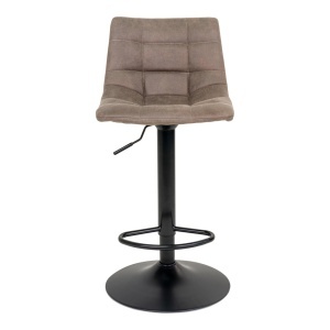 Scaun de bar tapitat Middelfart, Maro, 45x43x88/108 cm - Img 4