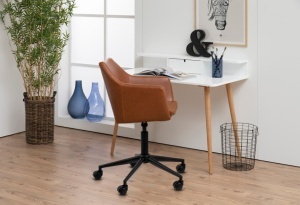 Scaun de birou Nora V1, Maro, 91x58x58 cm