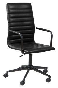 Scaun de birou Winslow V1, Negru, 103x51x58 cm - Img 5