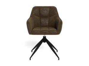 Scaun dining Brenda, Verde, 84.5x58x54.5 cm - Img 4
