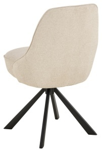 Scaun dining Carlton, Bej, 83.5x52x56 cm - Img 4