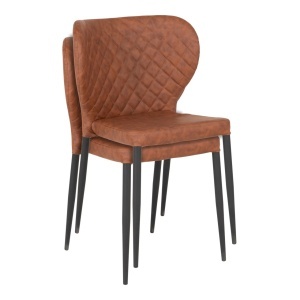 Scaun dining Pisa, Maro, 52x54x83 cm - Img 3