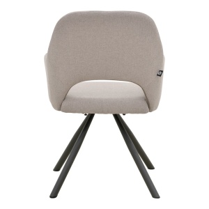 Scaun Verta, Gri, 59x58x87 cm - Img 5