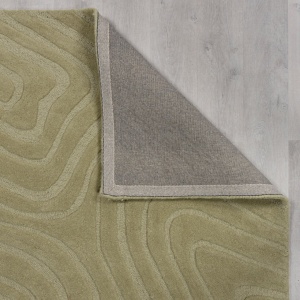 Szőnyeg kerek, Mesmerise, Flair Rugs, zöld, 160x160 cm - Img 4